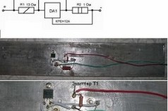 Схема и общий вид электрического обогревателя