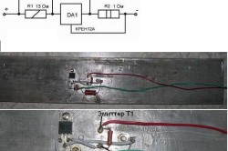 Схема электрического обогревателя