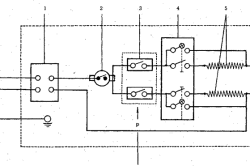 Принципиальная схема настенного электрического водонагревателя проточного типа